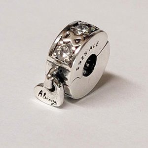 Pandora charm Always Clip S925 Ale for pandora bracelet